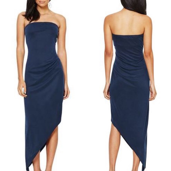 bec and bridge navy dress